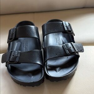 Birkenstock Black Double-Strap Sandals